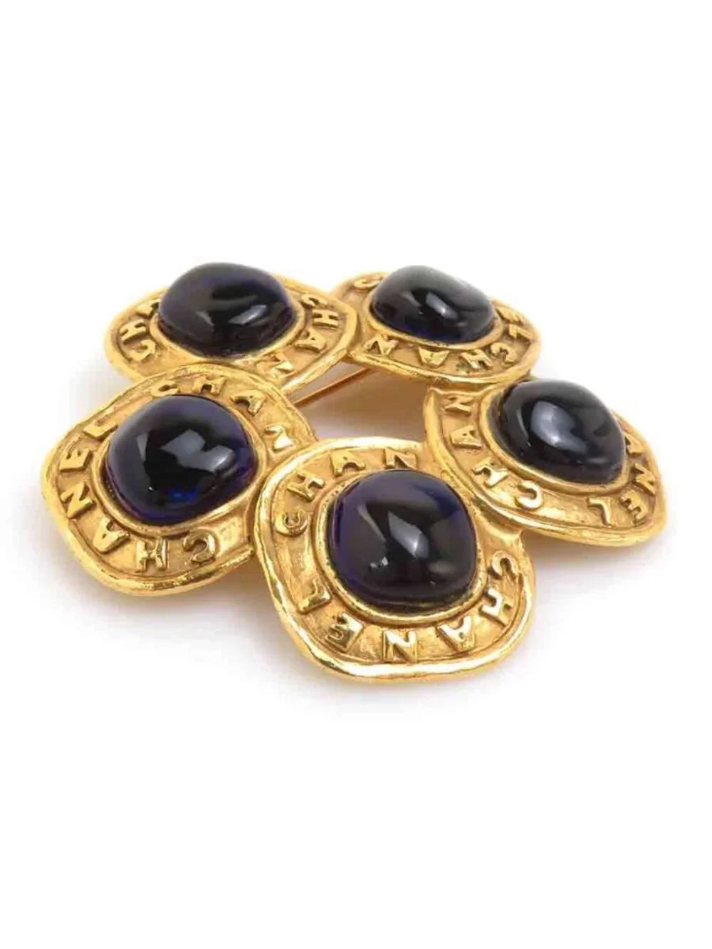 Chanel Brooch Gold